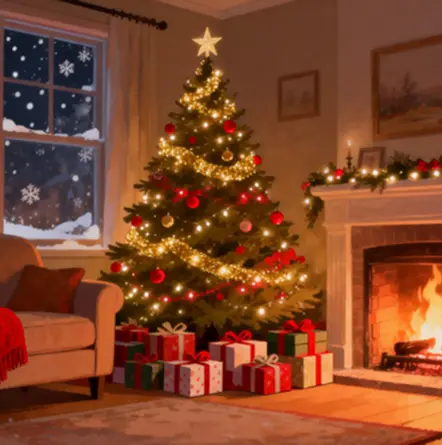 Среќен Божиќ и Среќна Нова Година